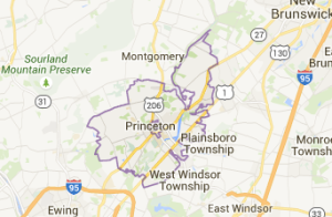 Princeton NJ map
